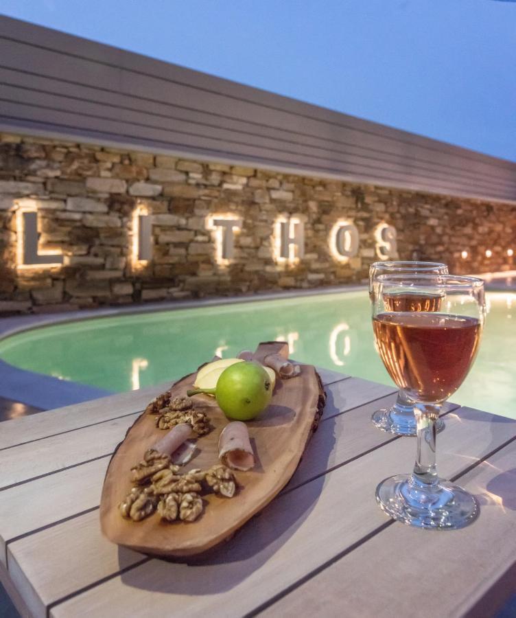 Lithos Luxury Suites Tínos المظهر الخارجي الصورة